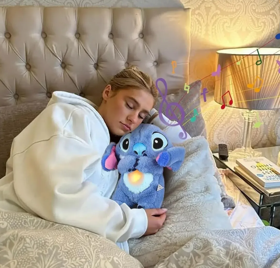 peluche stitch que respira, alivia ansiedad peluche stitch que respira, alivia ansiedad