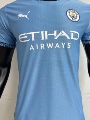 camiseta manchester city local 24/25 tipo player 1.1