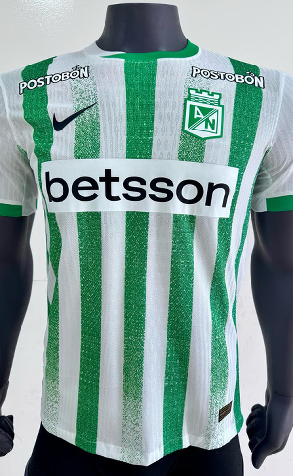 camiseta atlético nacional 25 local tipo player 1.1 camiseta atlético nacional 25 local tipo player 1.1