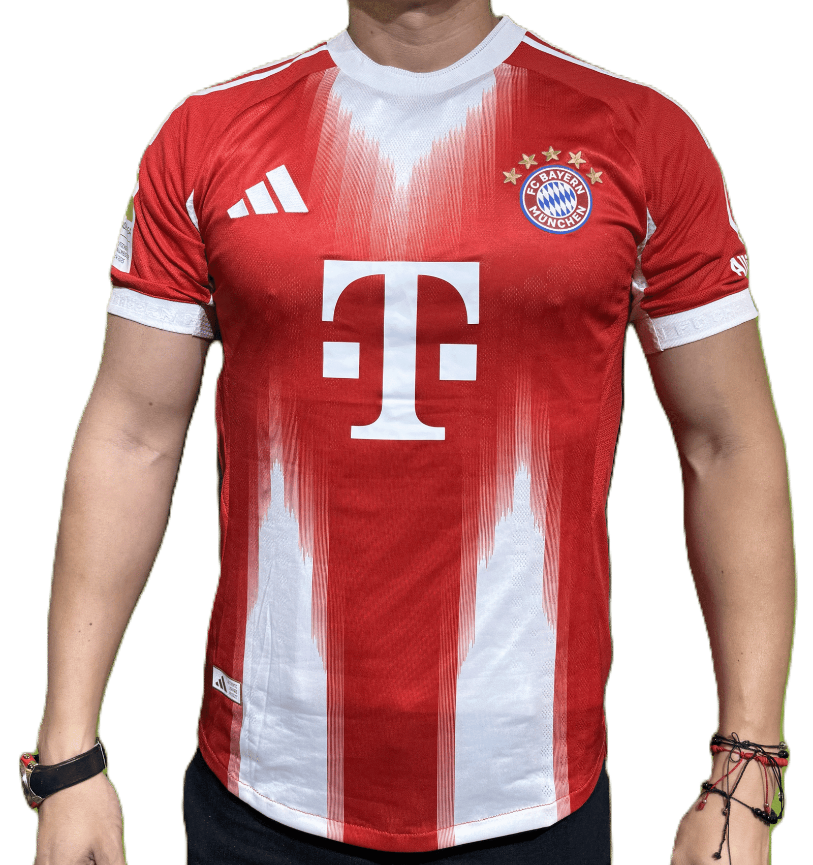 camiseta bayer munich local 25/26 tipo player 1.1 camiseta bayer munich local 25/26 tipo player 1.1