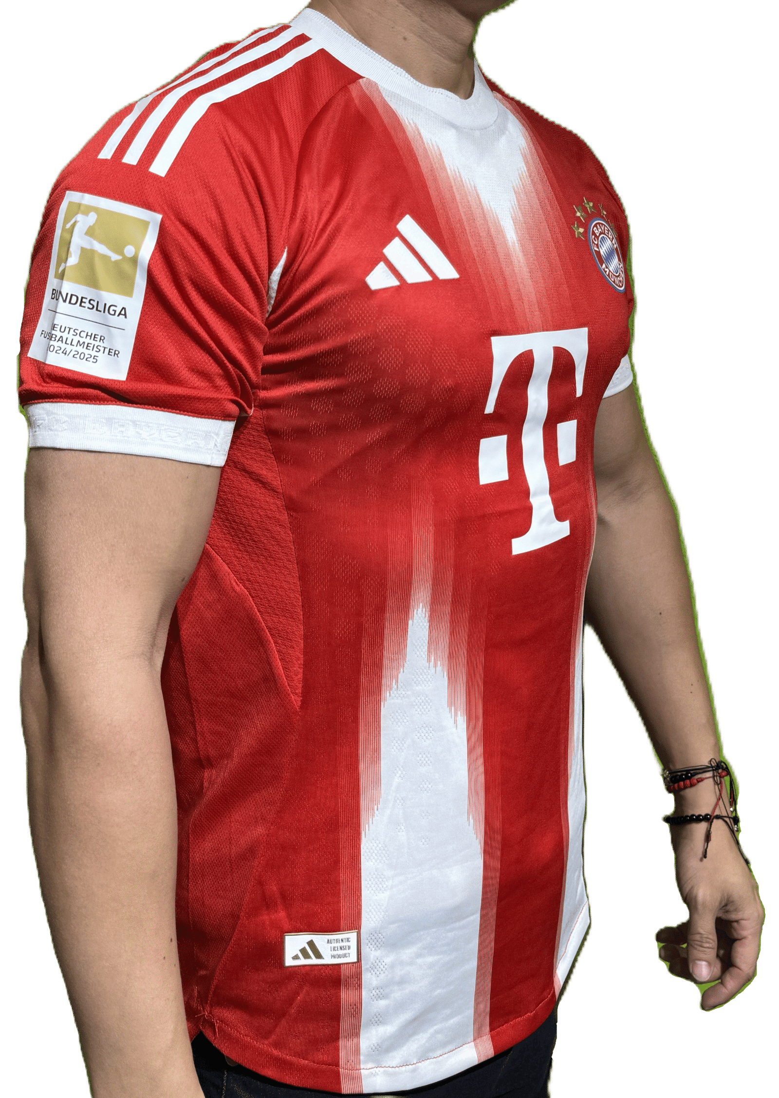 camiseta bayer munich local 25/26 tipo player 1.1 camiseta bayer munich local 25/26 tipo player 1.1