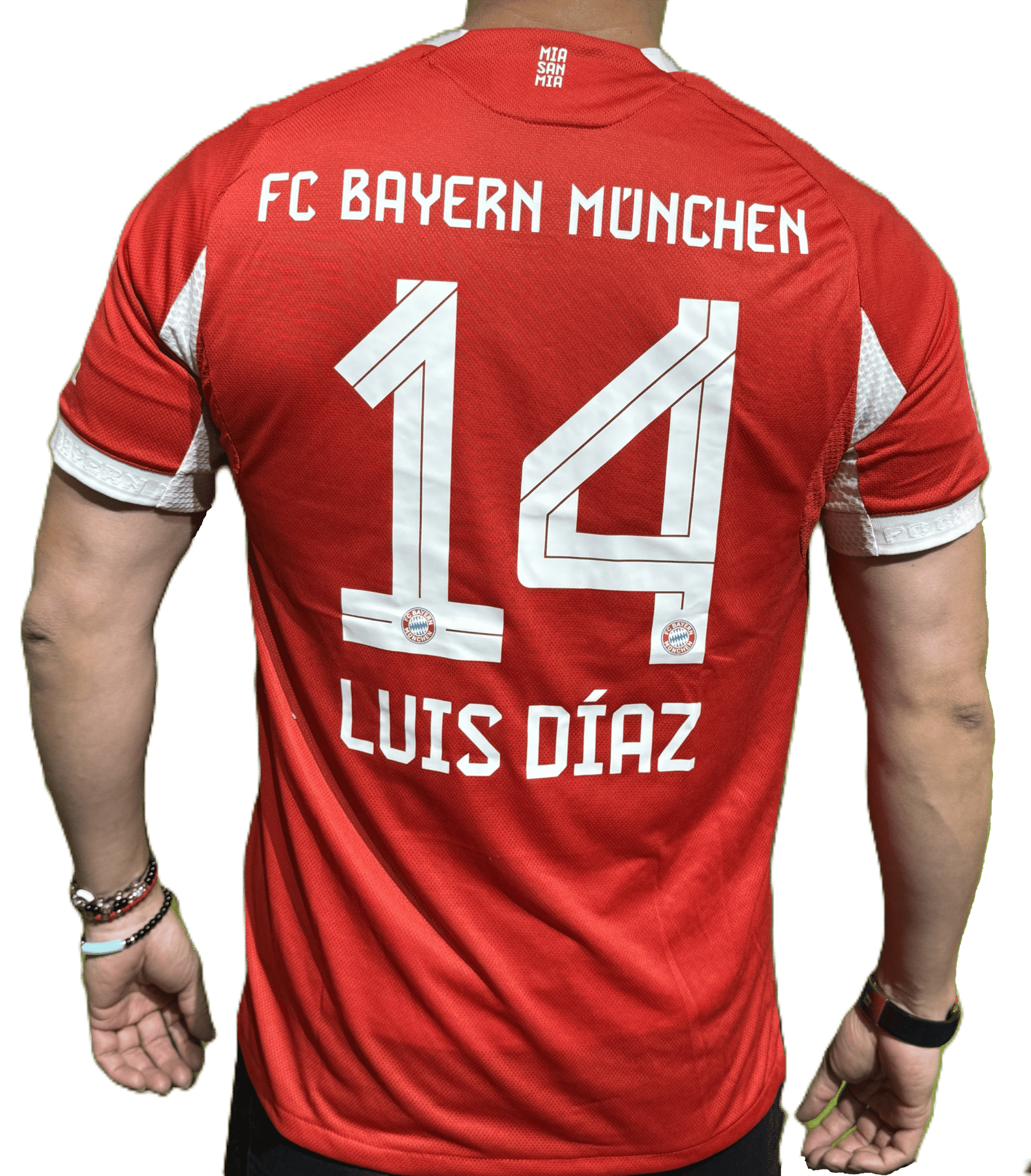 camiseta bayer munich local 25/26 tipo player 1.1 camiseta bayer munich local 25/26 tipo player 1.1