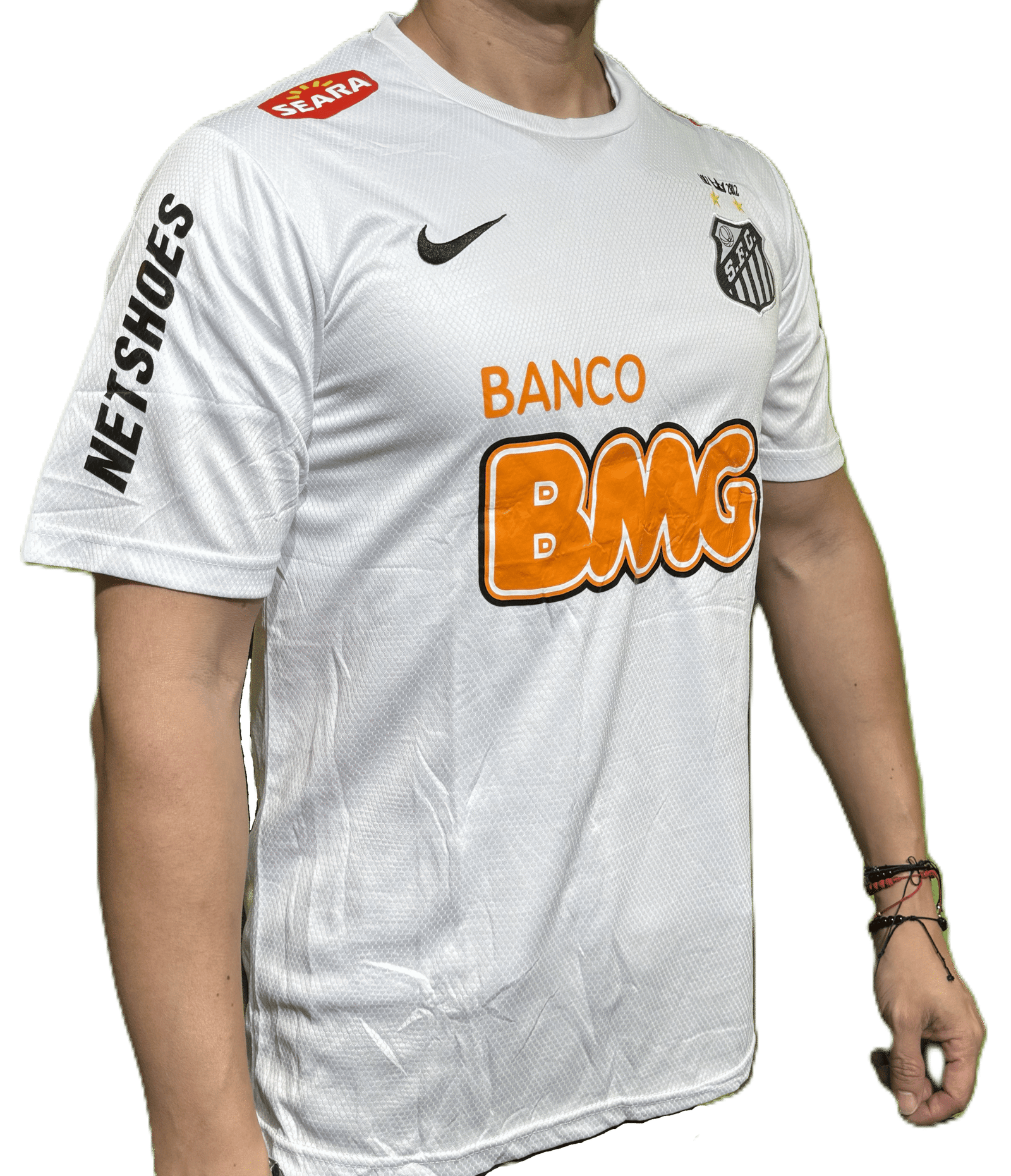 camiseta retro santos campeón libertadores 2011 camiseta retro santos campeón libertadores 2011